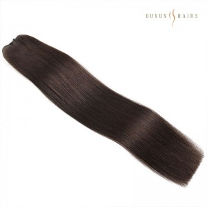 Wholesale Price Straight Dark Brown Chocolate Color 2# Virgin Human Hair Bundles, 10 – 24 inches