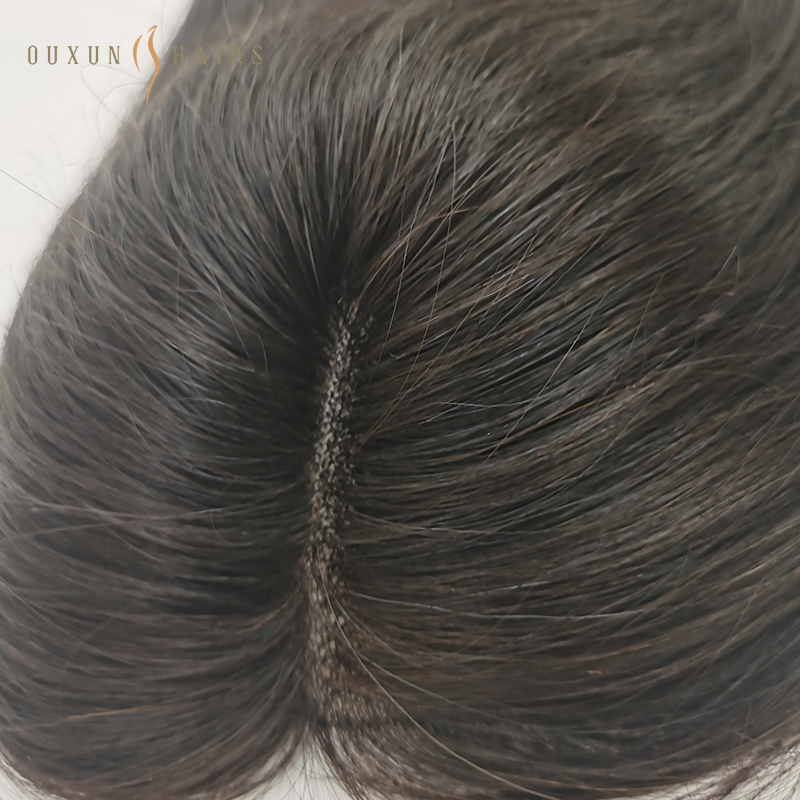 natural color hair topper  (1)